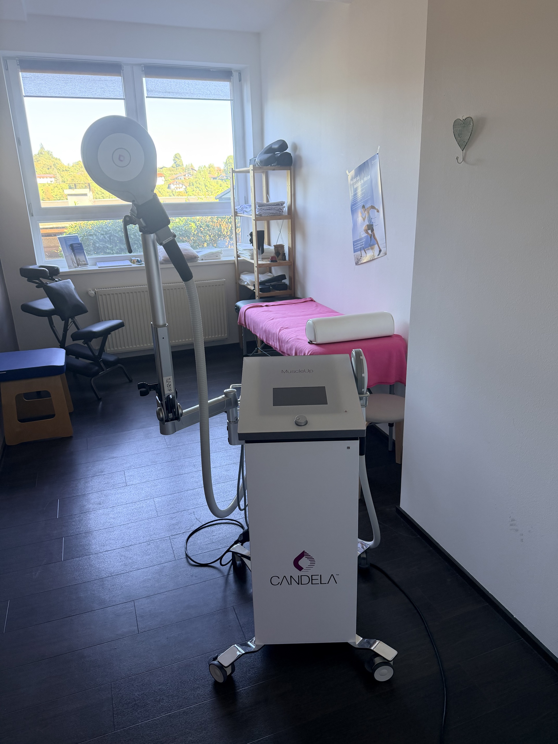 Candela MuscleUp Gerät für fokussierte Magnetfeldtherapie
